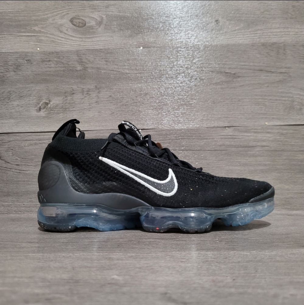 Nike Air VaporMax 2021 Flyknit Womens Size 5.5 Bla